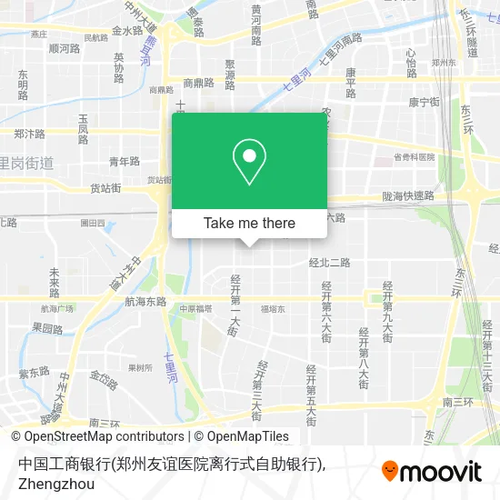 中国工商银行(郑州友谊医院离行式自助银行) map