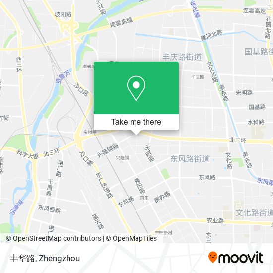 丰华路 map