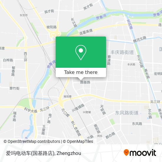 爱玛电动车(国基路店) map