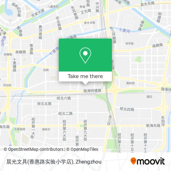 晨光文具(香惠路实验小学店) map