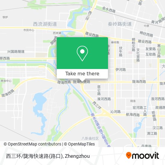 西三环/陇海快速路(路口) map