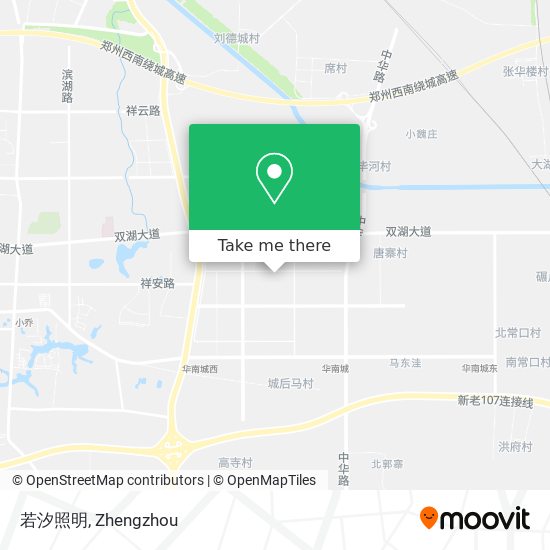 若汐照明 map