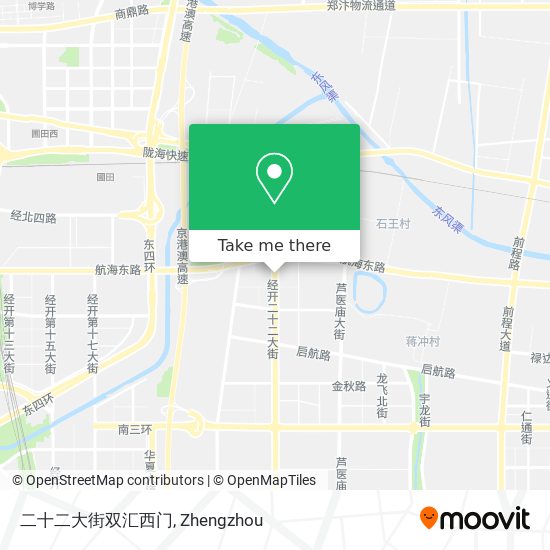 二十二大街双汇西门 map