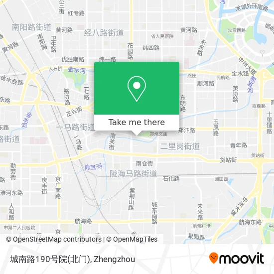 城南路190号院(北门) map