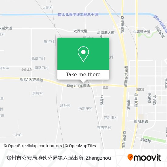 郑州市公安局地铁分局第六派出所 map