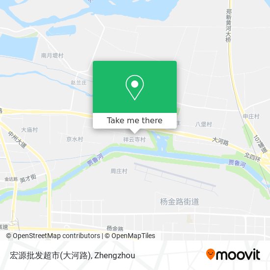 宏源批发超市(大河路) map