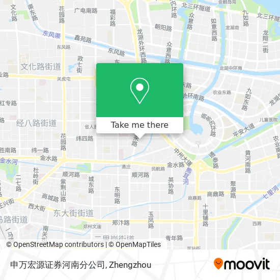 申万宏源证券河南分公司 map