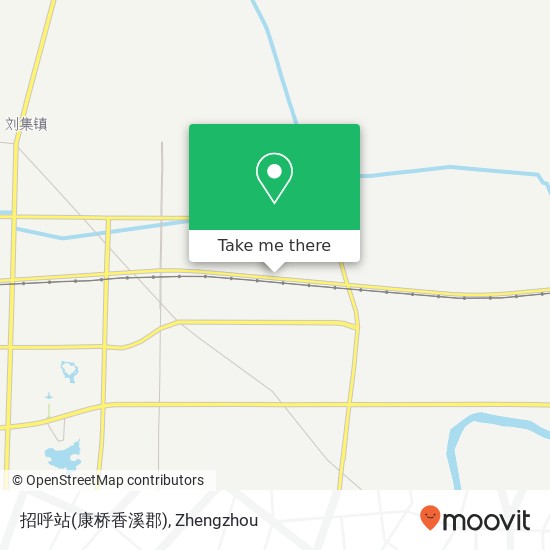 招呼站(康桥香溪郡) map