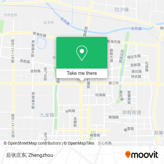 后张庄东 map