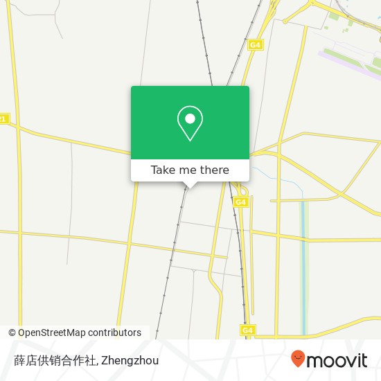 薛店供销合作社 map