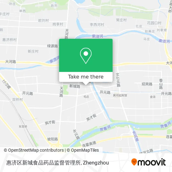 惠济区新城食品药品监督管理所 map
