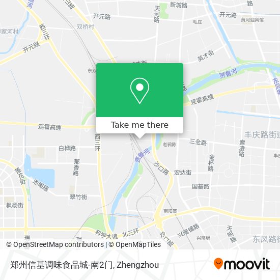 郑州信基调味食品城-南2门 map