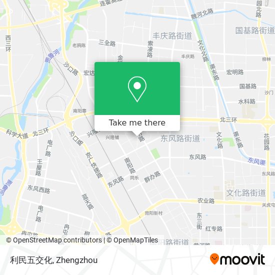 利民五交化 map