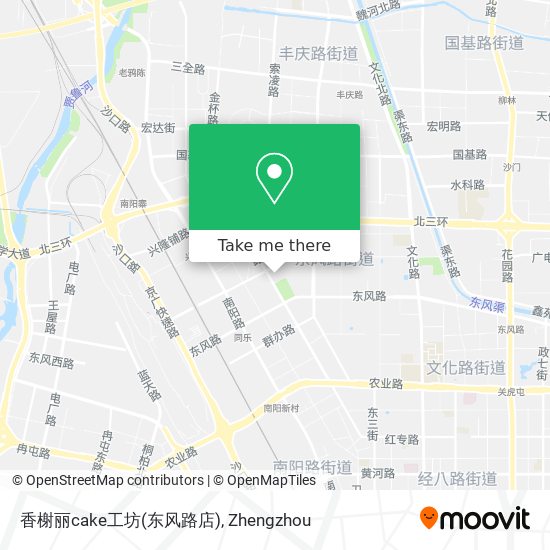 香榭丽cake工坊(东风路店) map