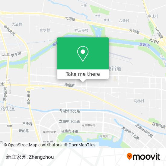 新庄家园 map