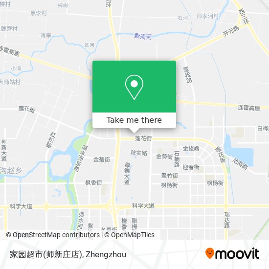 家园超市(师新庄店) map