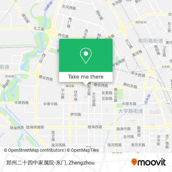 郑州二十四中家属院-东门 map