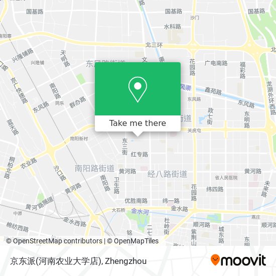 京东派(河南农业大学店) map