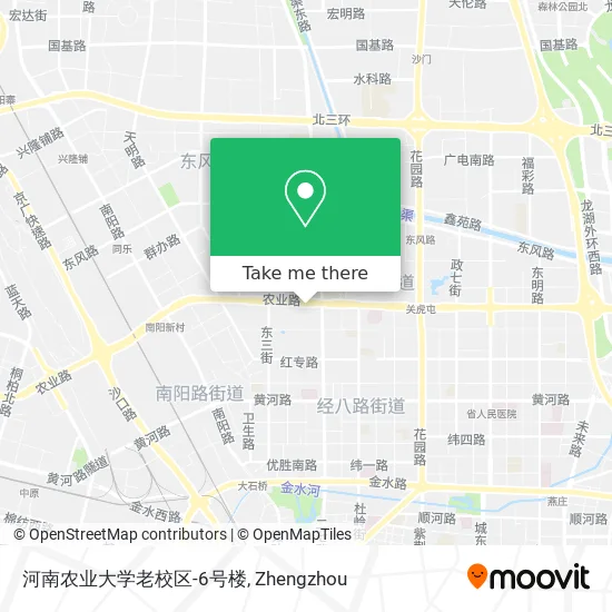河南农业大学老校区-6号楼 map