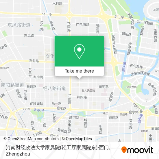 河南财经政法大学家属院(轻工厅家属院东)-西门 map