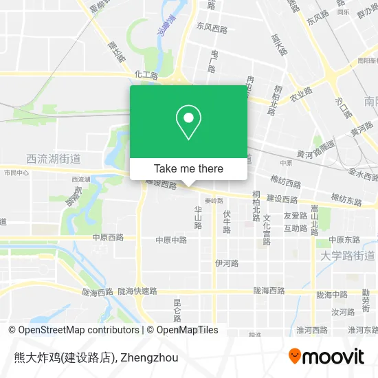 熊大炸鸡(建设路店) map