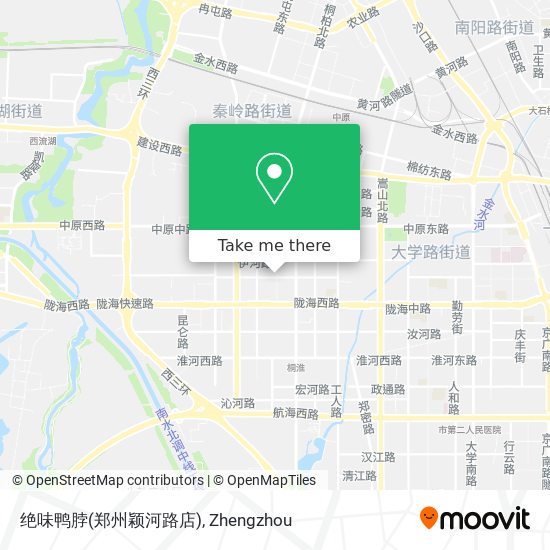 绝味鸭脖(郑州颖河路店) map