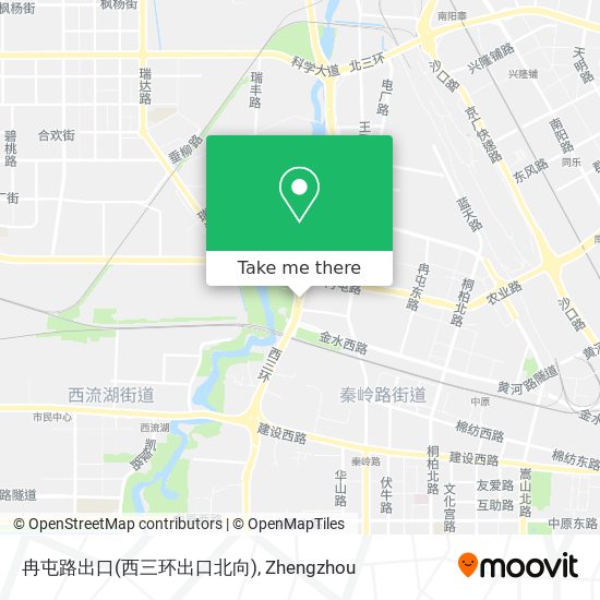 冉屯路出口(西三环出口北向) map