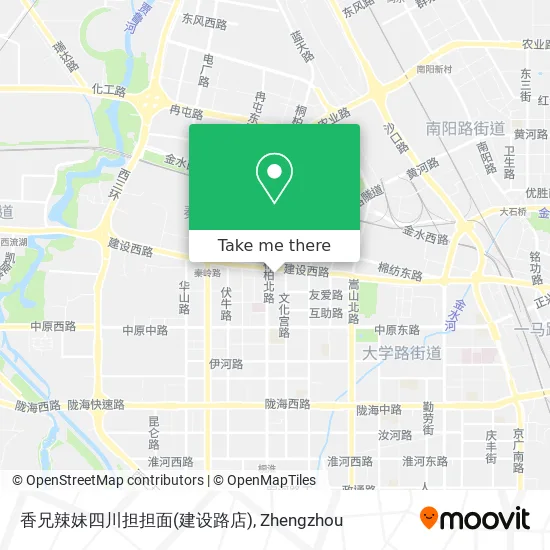 香兄辣妹四川担担面(建设路店) map
