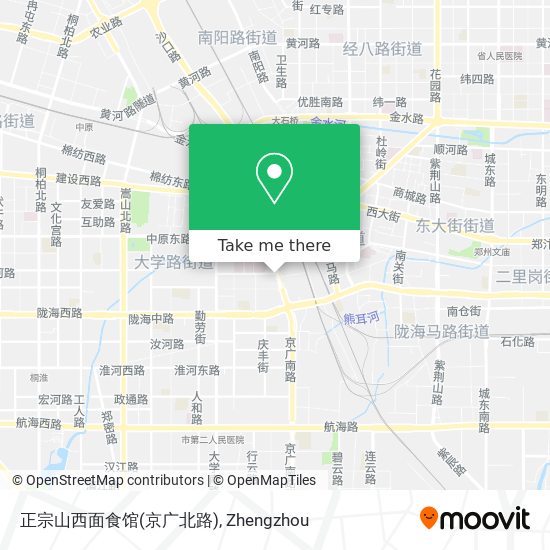 正宗山西面食馆(京广北路) map
