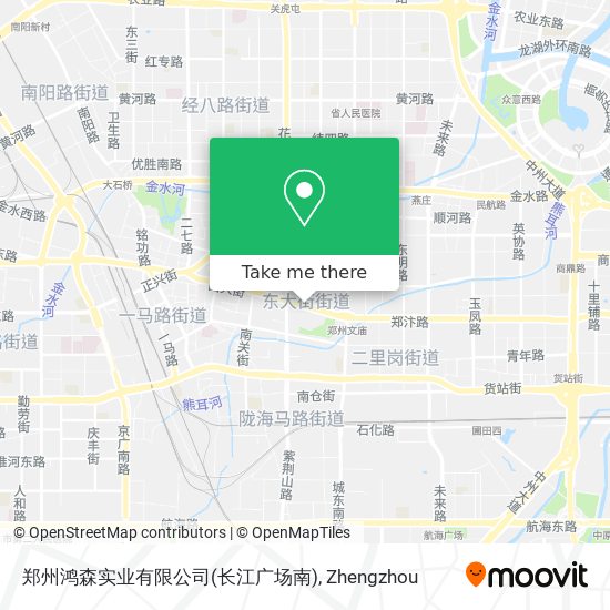 郑州鸿森实业有限公司(长江广场南) map