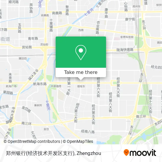 郑州银行(经济技术开发区支行) map