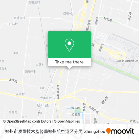 郑州市质量技术监督局郑州航空港区分局 map