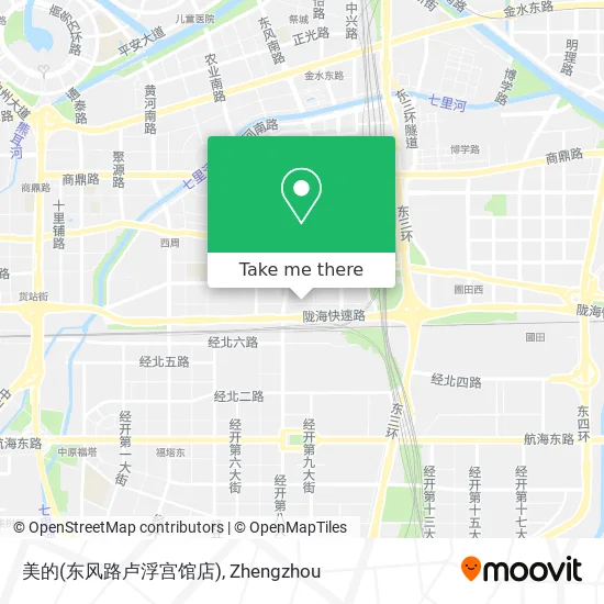美的(东风路卢浮宫馆店) map