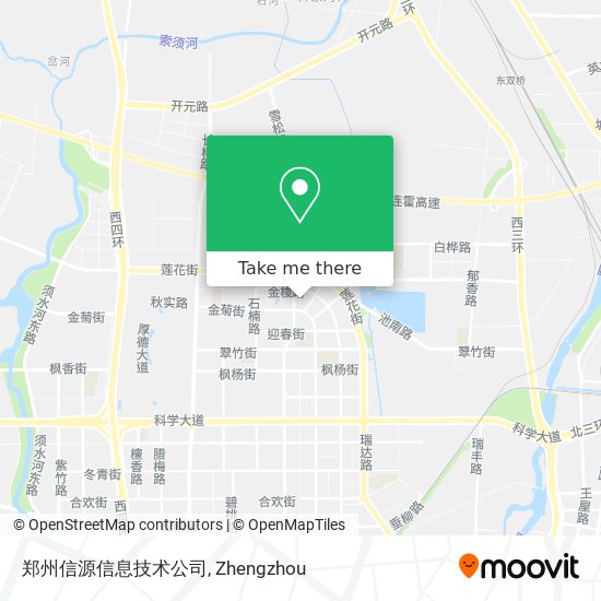 郑州信源信息技术公司 map