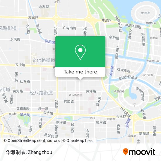 华雅制衣 map