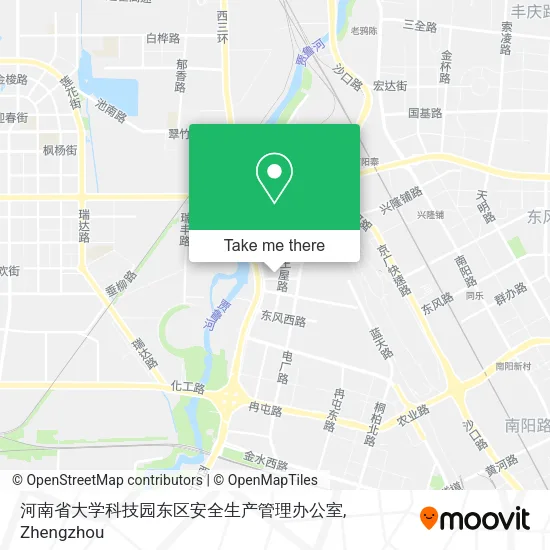 河南省大学科技园东区安全生产管理办公室 map