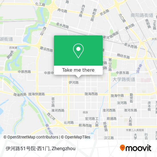 伊河路51号院-西1门 map