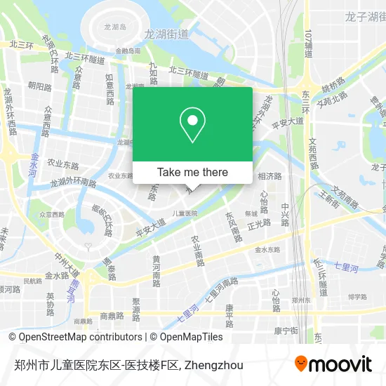 郑州市儿童医院东区-医技楼F区 map