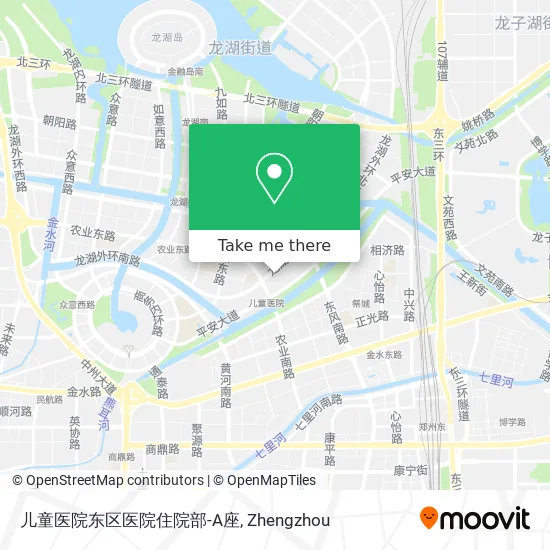 儿童医院东区医院住院部-A座 map