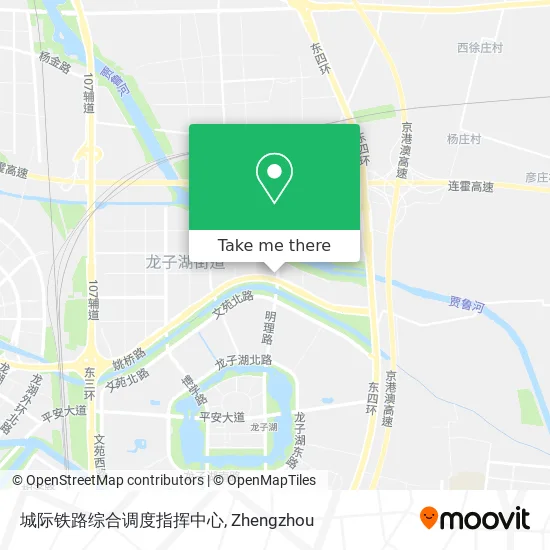 城际铁路综合调度指挥中心 map