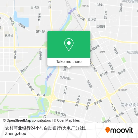 农村商业银行24小时自助银行(火电厂分社) map