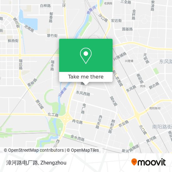漳河路电厂路 map
