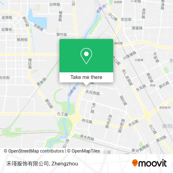 禾瑾服饰有限公司 map