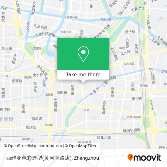 西维亚色彩造型(黄河南路店) map
