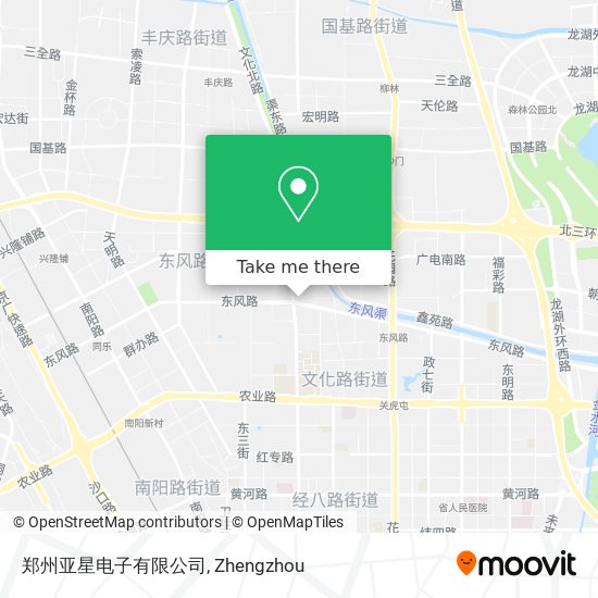 郑州亚星电子有限公司 map