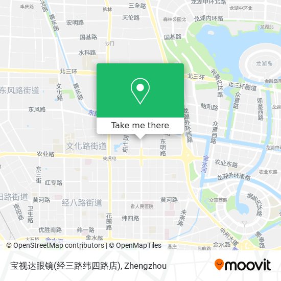 宝视达眼镜(经三路纬四路店) map