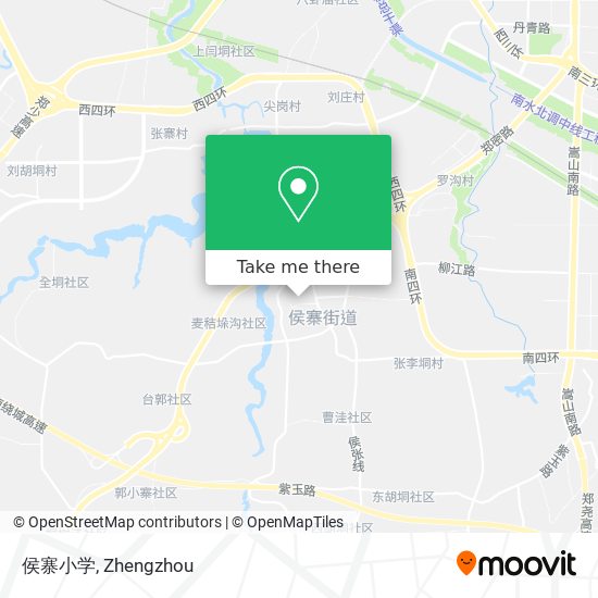 侯寨小学 map