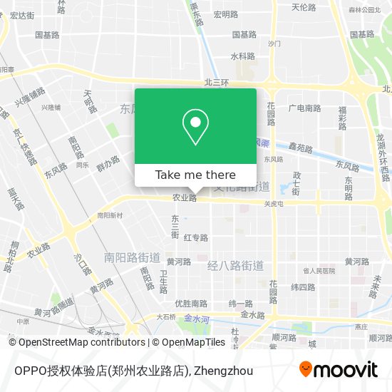 OPPO授权体验店(郑州农业路店) map