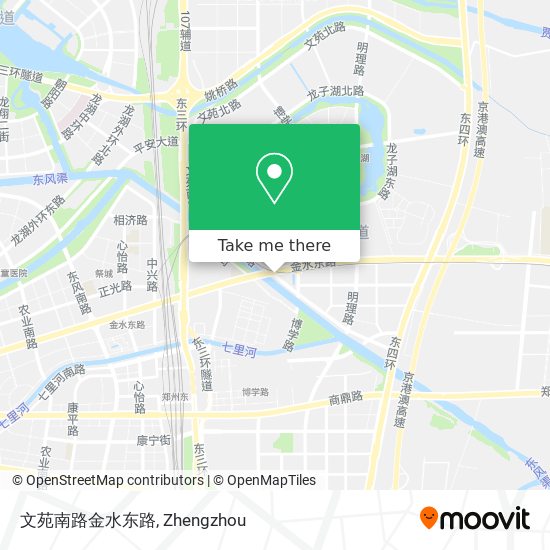 文苑南路金水东路 map