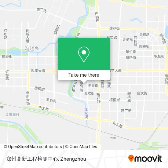 郑州高新工程检测中心 map